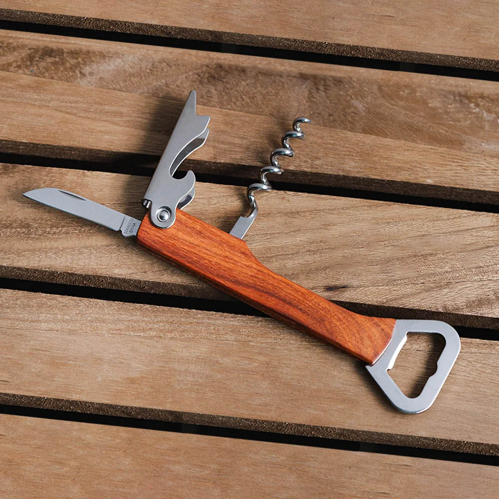 Personalised Logo Wood Handle  - Wine Beer Brand ulasan dan harga