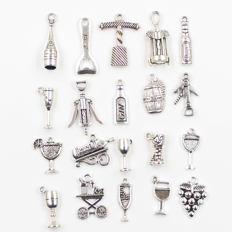 30pcs Charms Beer Barrel Grape - Wine Like Beer ulasan dan harga