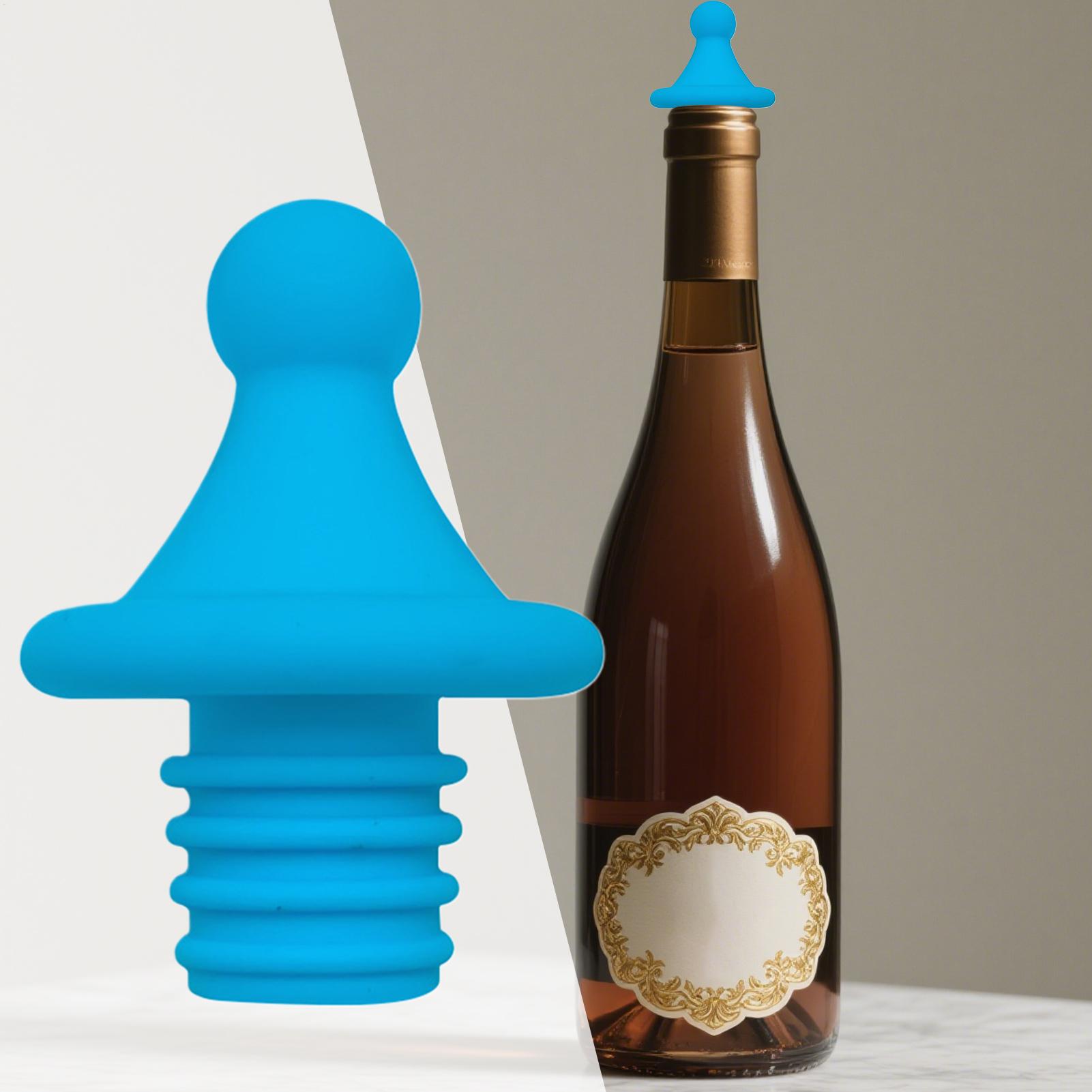Silicone Wine Stopper Beverage - Wine Beer Champagne ulasan dan harga