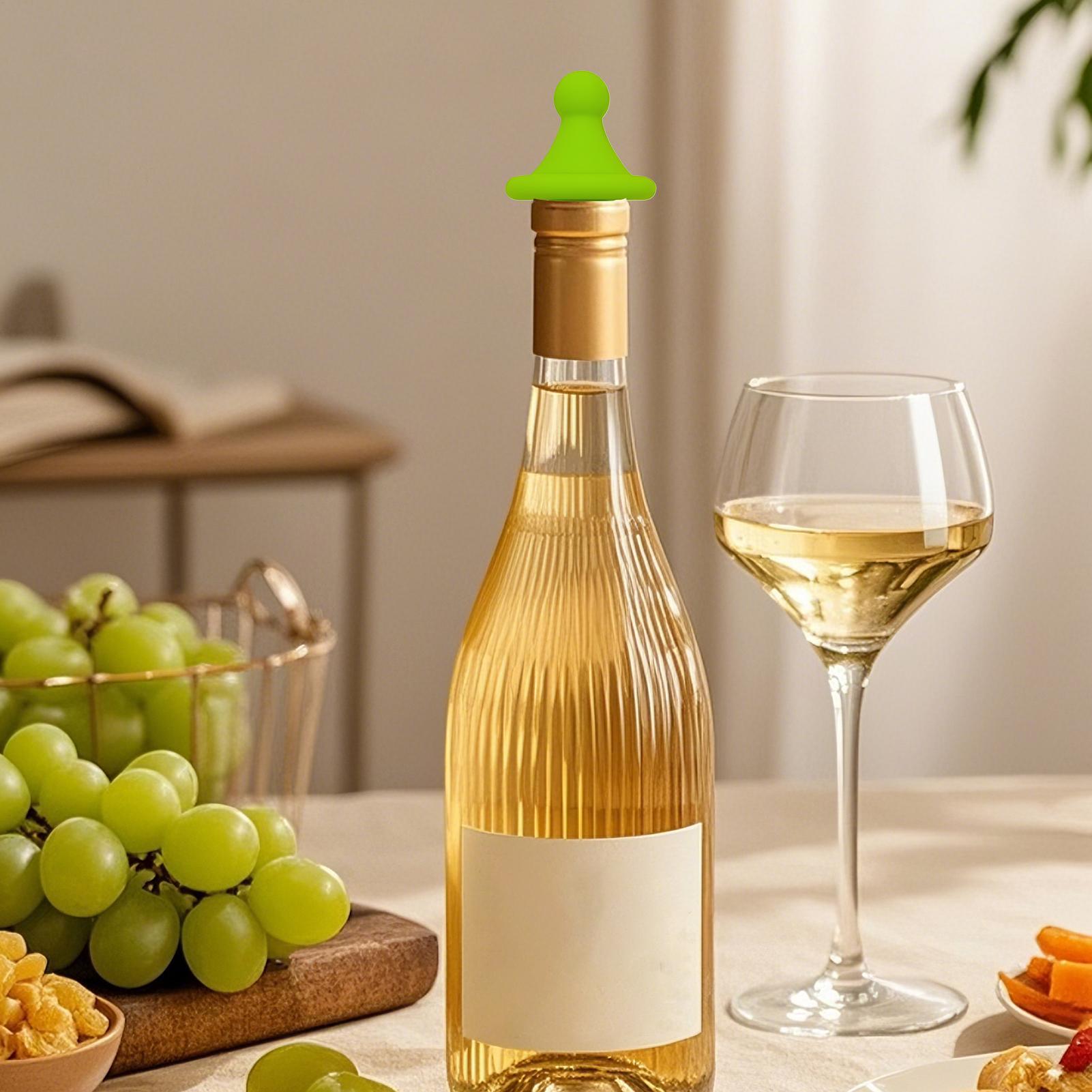 Silicone Wine Stopper Beverage - Wine Beer Champagne ulasan dan harga