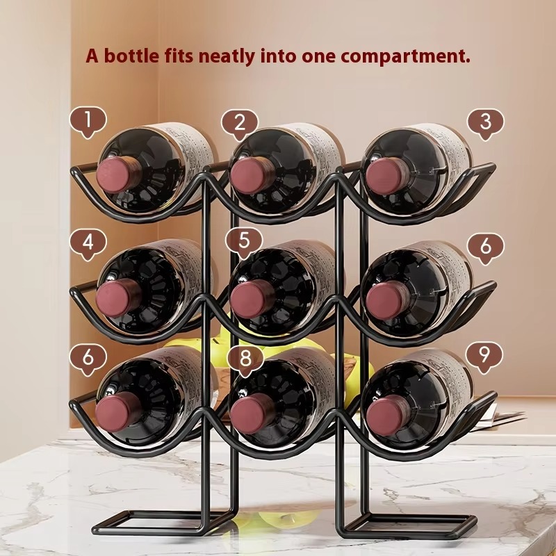 Multi-bottle desktop wine, bee - Wine Beer Supermarket ulasan dan harga