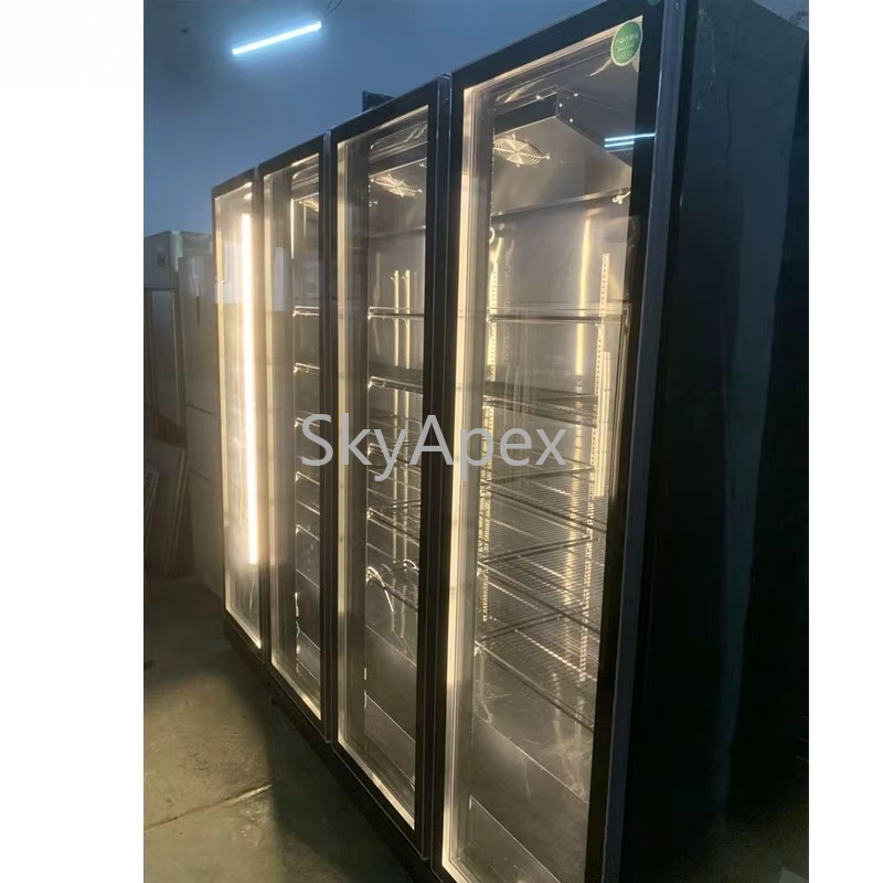 Factory Made 3 Door Vertical D - Wine Beer Supermarket ulasan dan harga