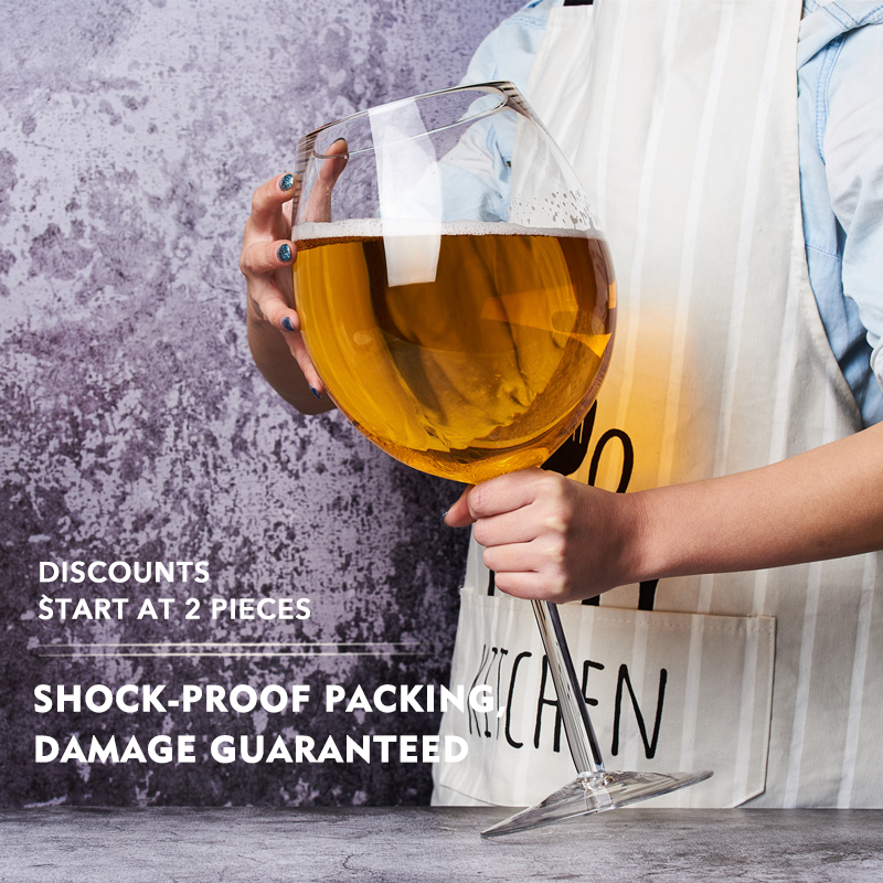 3000ML Extra Large Beer Glass  - Wine In Beer Glass ulasan dan harga