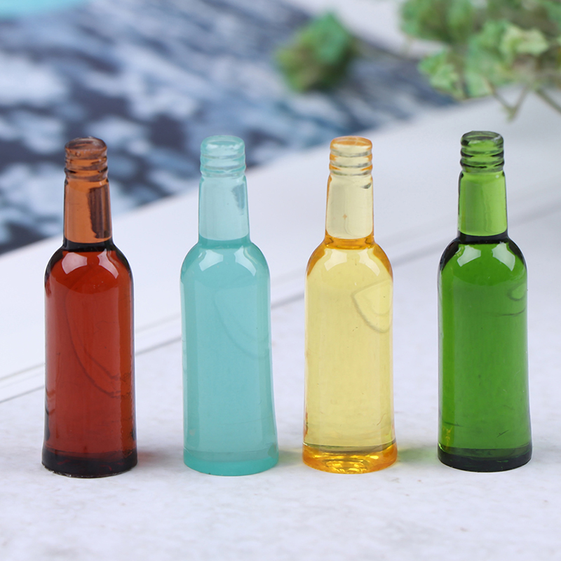 6pcs 1:12 Dollhouse Miniature  - Wine To Beer ulasan dan harga