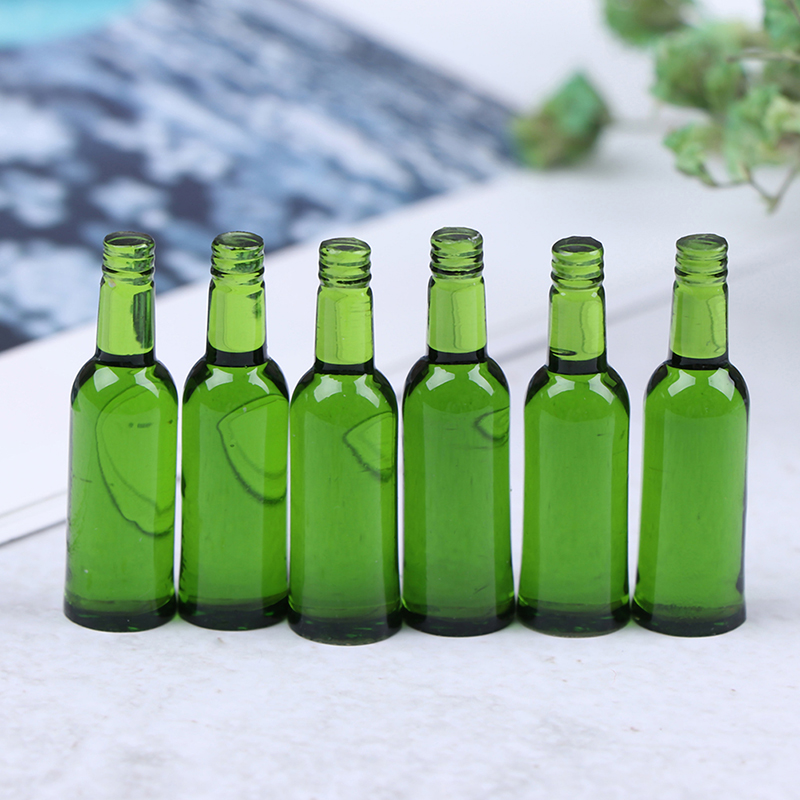 6pcs 1:12 Dollhouse Miniature  - Wine To Beer ulasan dan harga