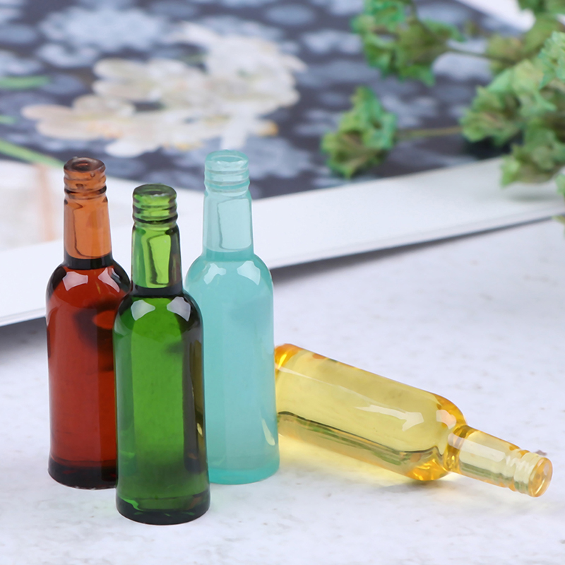 6pcs 1:12 Dollhouse Miniature  - Wine To Beer ulasan dan harga