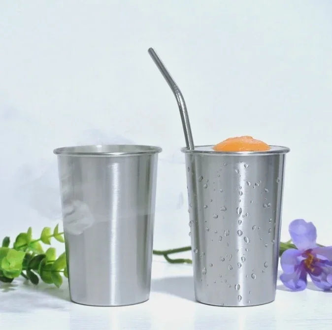 Stainless Steel Metal Cup Beer - Wine Beer Brand ulasan dan harga