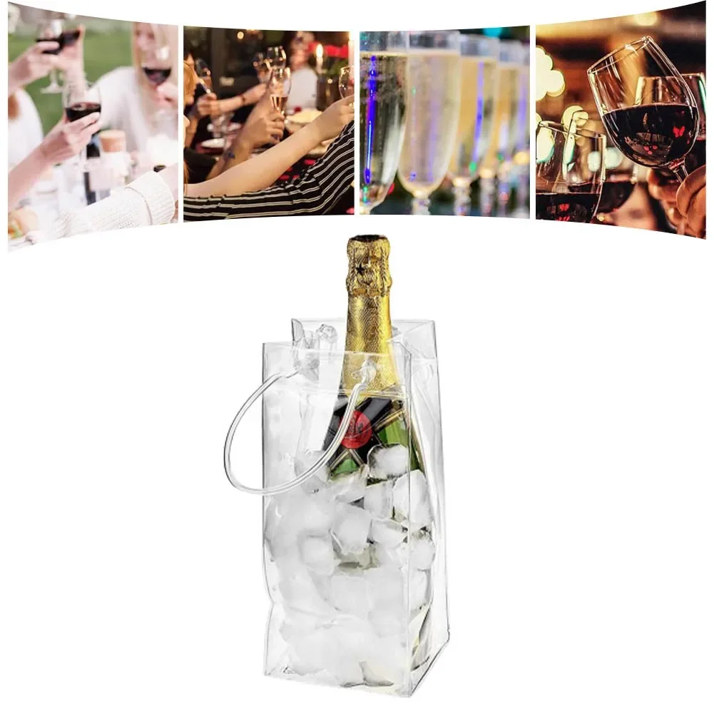 PVC Leakproof Ice Bag Beer Chi - Wine Beer Champagne ulasan dan harga