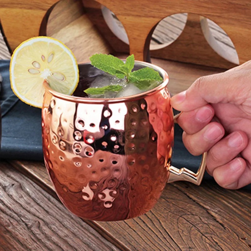 1-6PCS Cocktail Wine Cup Mosco - Wine Beer Champagne ulasan dan harga