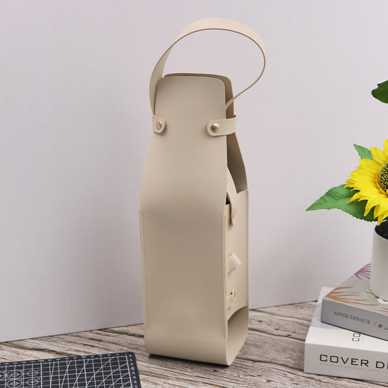 Wine Gift Bag, Reusable Leathe - Wine Beer Champagne ulasan dan harga