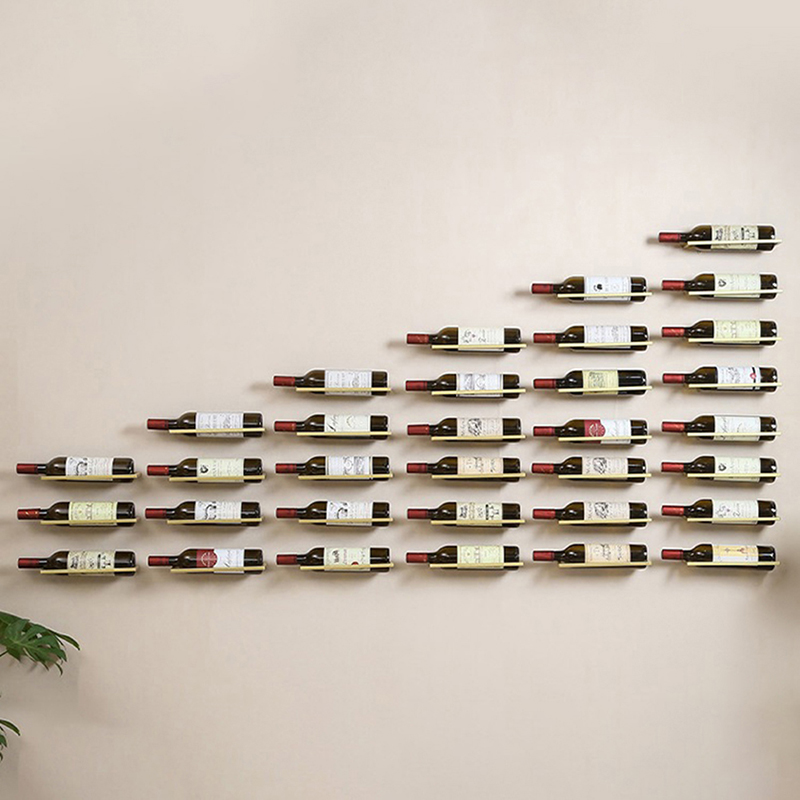 1PC Wall-Mounted Bar Wine Rack - Wine Beer Champagne ulasan dan harga