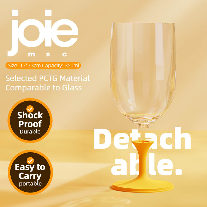 Joie Portable Beer Glass Unbre - Wine Beer Champagne ulasan dan harga