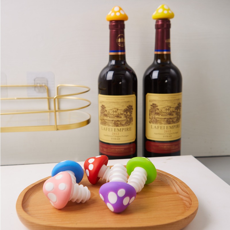 Hot Silicone Mushroom Wine Sto - Wine Beer Champagne ulasan dan harga