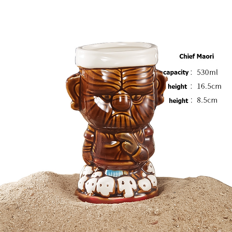 Vintage skull like ceramic win - Wine Like Beer ulasan dan harga