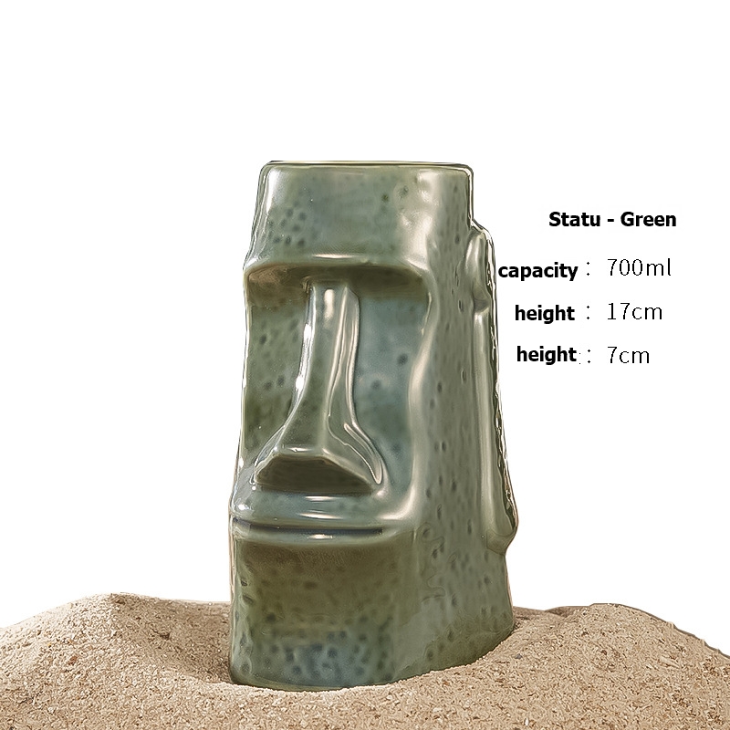 Vintage skull like ceramic win - Wine Like Beer ulasan dan harga