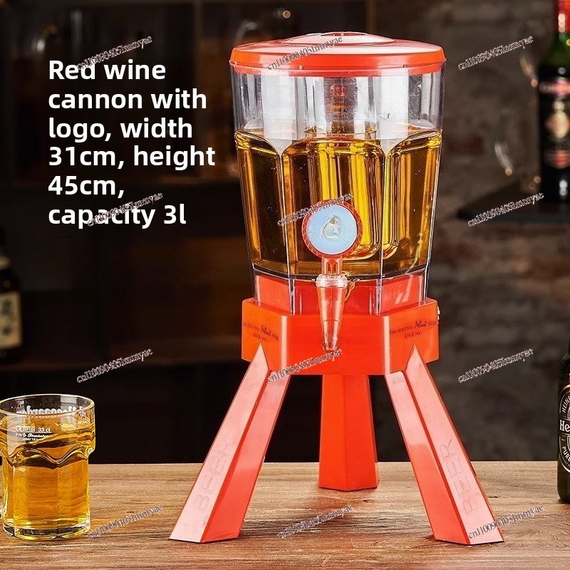 3 Liter Beer Keg with Tap Wine - Wine Draft Beer ulasan dan harga