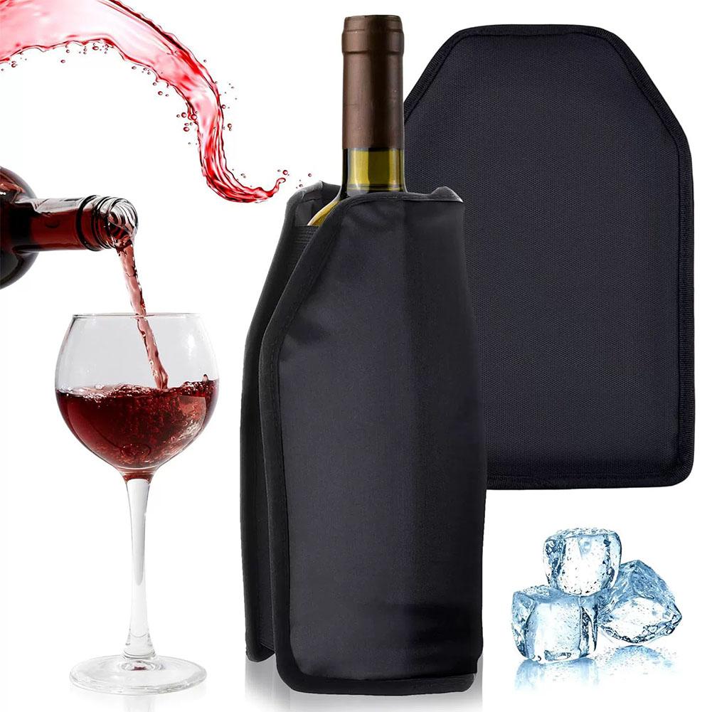 Wine Cooling Holder Ice Bag Je - Wine Beer Champagne ulasan dan harga