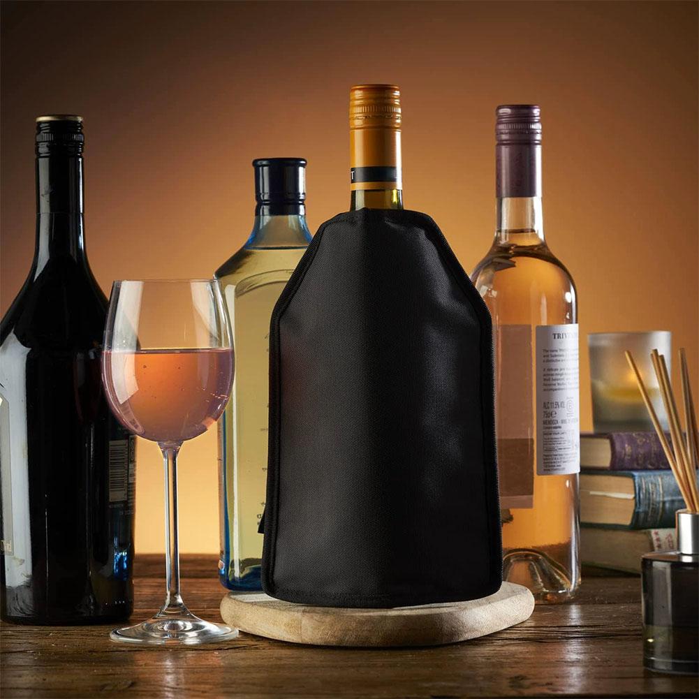 Wine Cooling Holder Ice Bag Je - Wine Beer Champagne ulasan dan harga