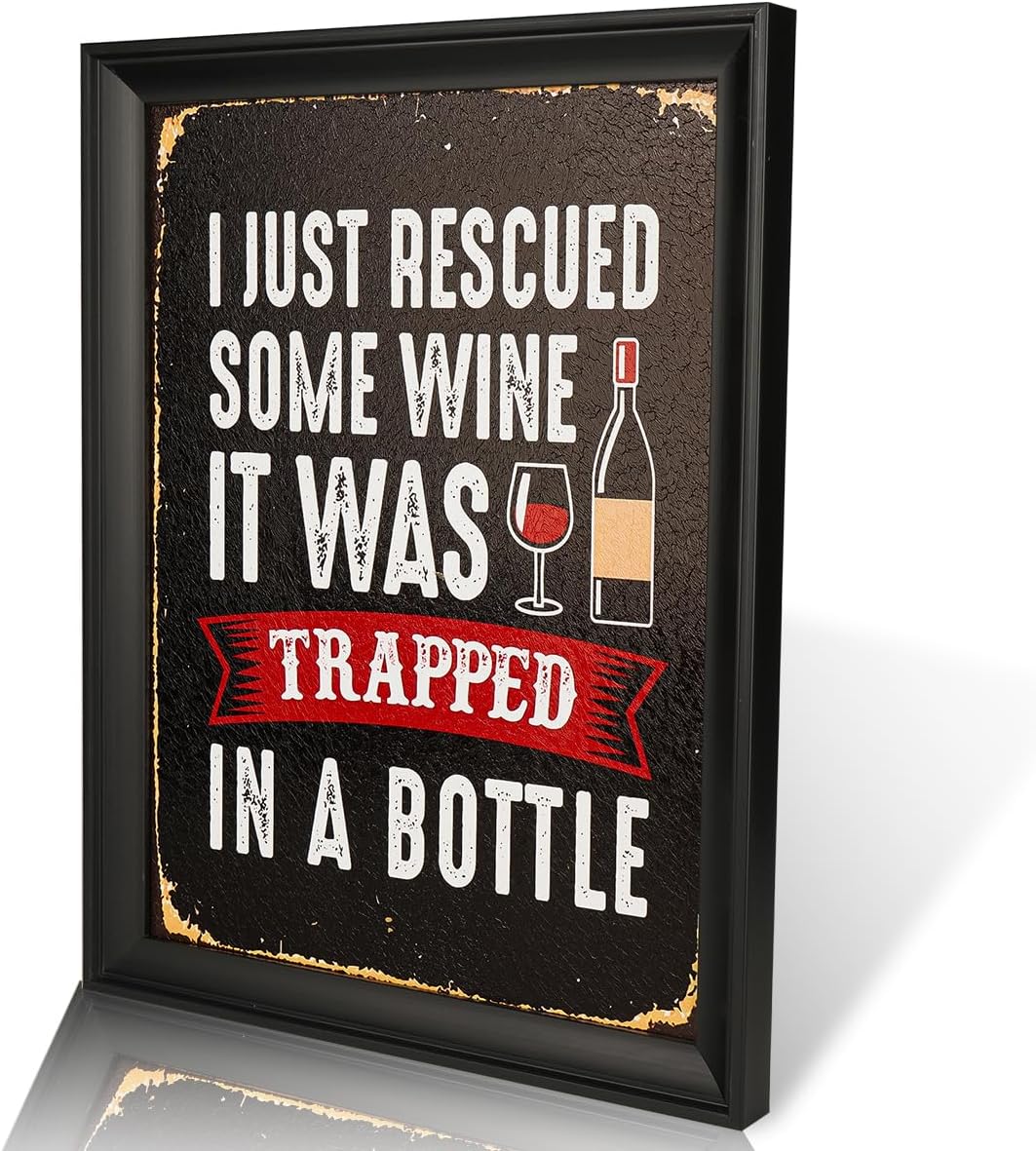 Man Cave Rules Wall Decor with - Wine To Beer ulasan dan harga