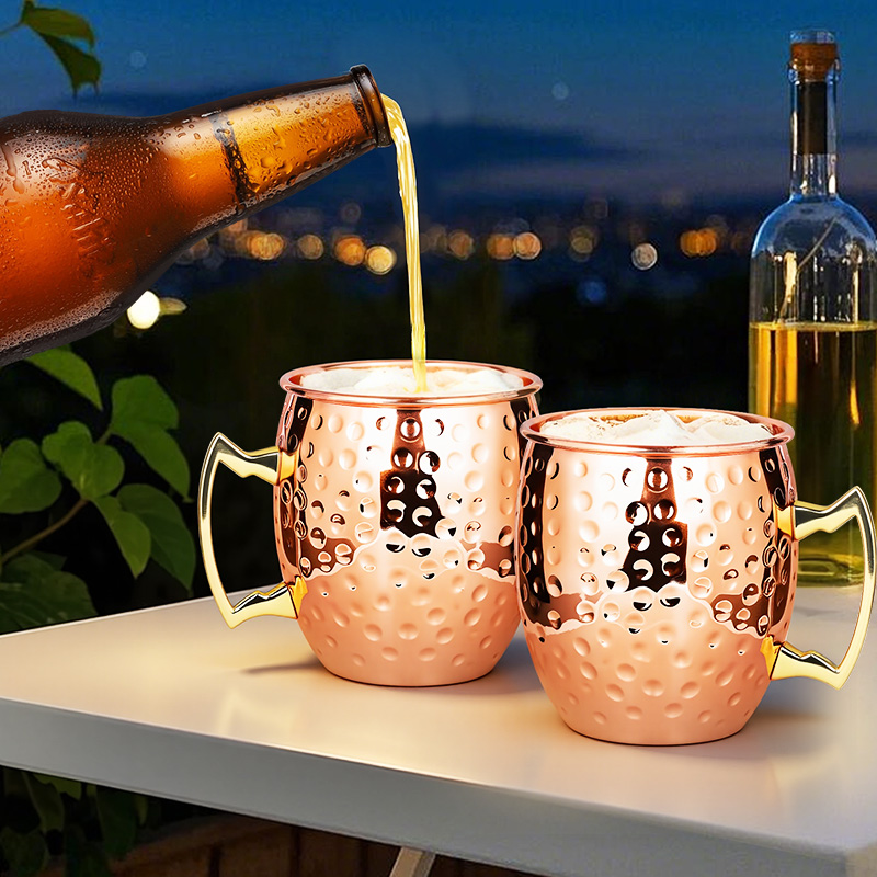 Moscow Mule Stainless Steel Mu - Wine Beer Champagne ulasan dan harga